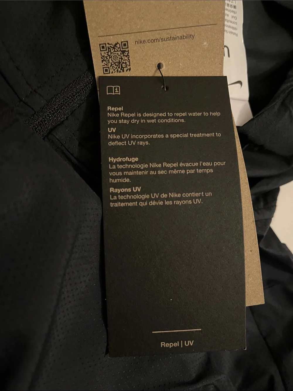 Nike Running Jacket Mens S NK Chicago Marathon 25 Impossibly Light Black $135